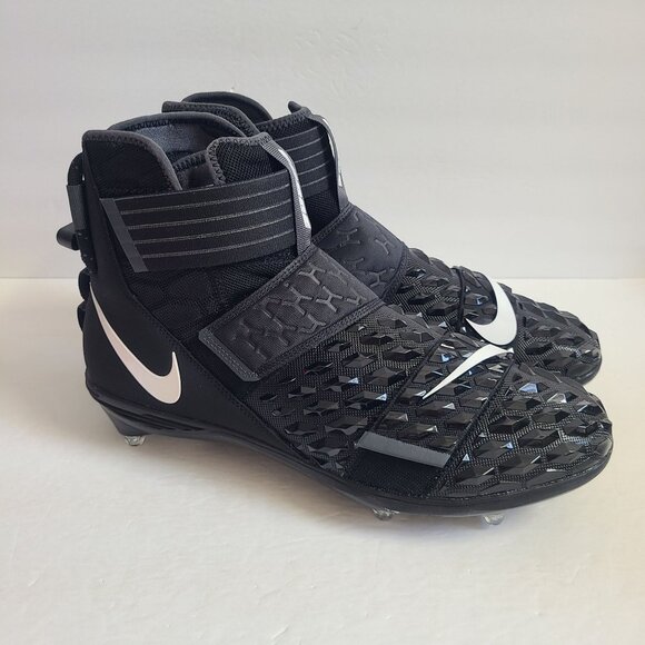NEW Nike Force Savage Elite 2 TD Football Cleats CI1710-001 Size 14 Black main image 5